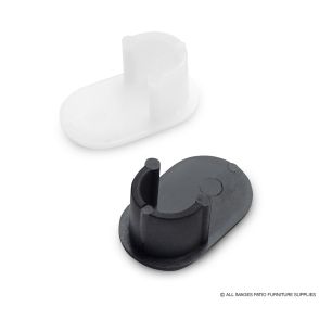Sling Rail Cap (Oval) 1 1/4"