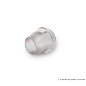 Vinyl Teardrop Cap Glide 1/2"