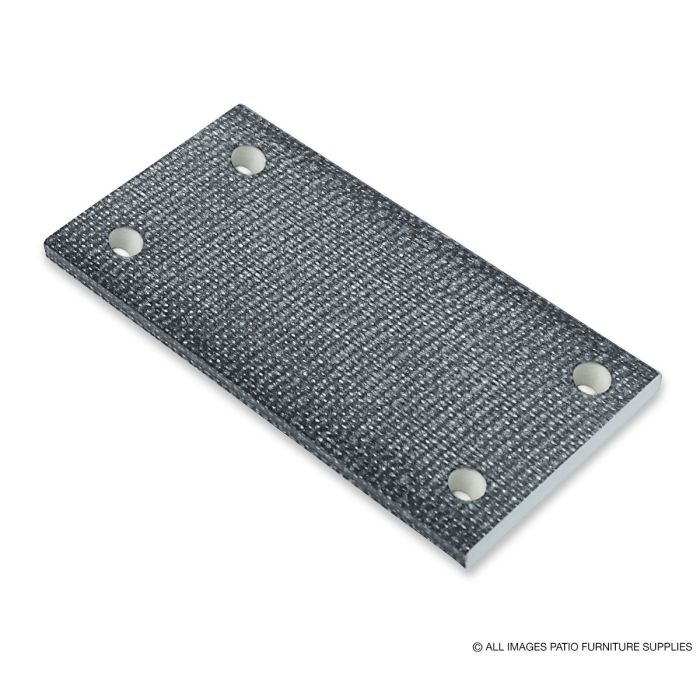 thumbnail interactive-video image 1 of 2x Rocker Spring Plates – 3x5 Repair Parts For Swivel Rocker Patio Chairs – Unbranded 1 of 2